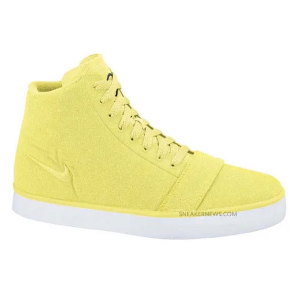 Nike 6.0 WMNS Balsa Mid Yellow Sneakers Size 7.5